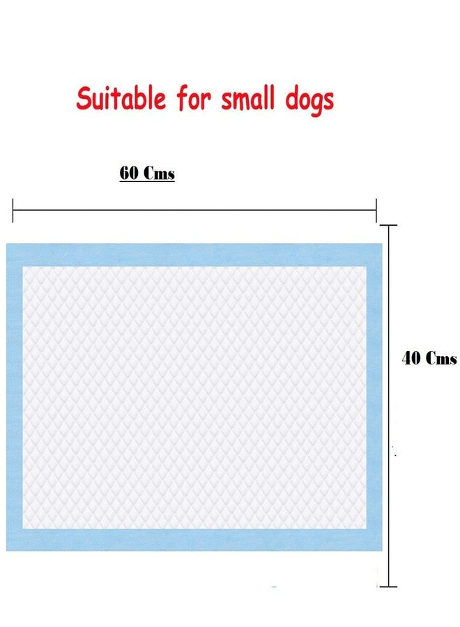Aksh Disposable Pet Training Pads 60x40 cms Small Puppy Pee and Potty Pads with Quick Drying Surface & Absorbent Core, Suitable for Small/Medium/ Breed Pets, Dogs, Cats - Pack of 1, 20 pcs - Image 2